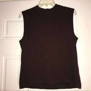Fabulous St. John knit brown top sz S
